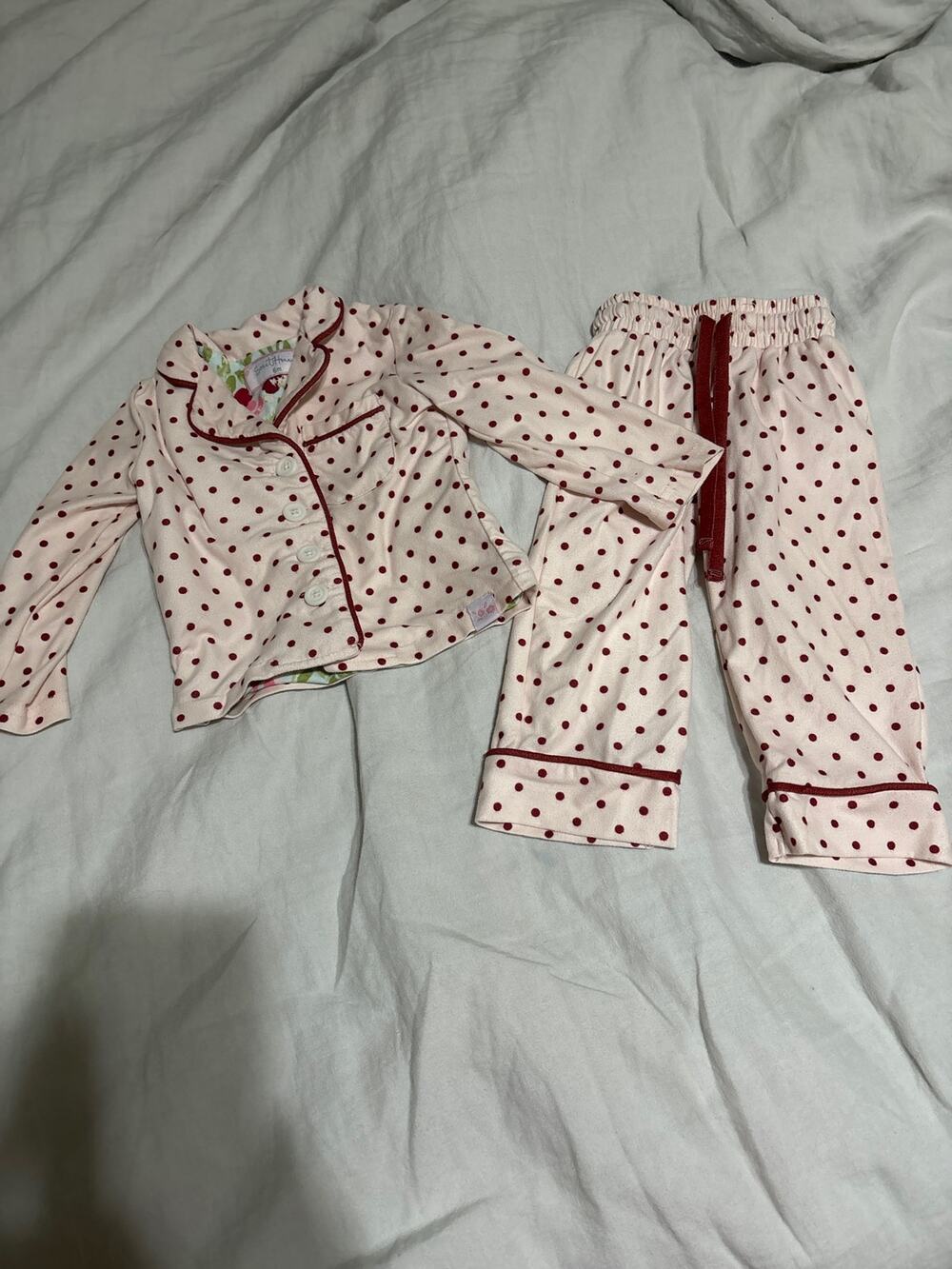 Sweet Honey Pajamas Pijamas Polka Dot 6 months - Picture 1 of 3